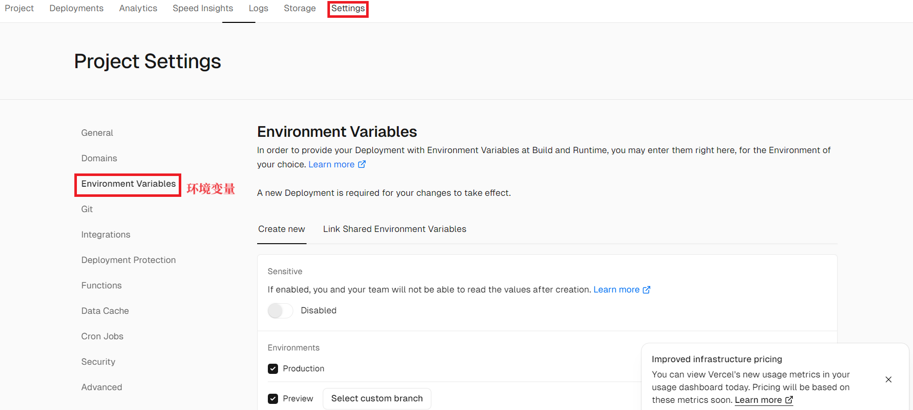 Environment Variables